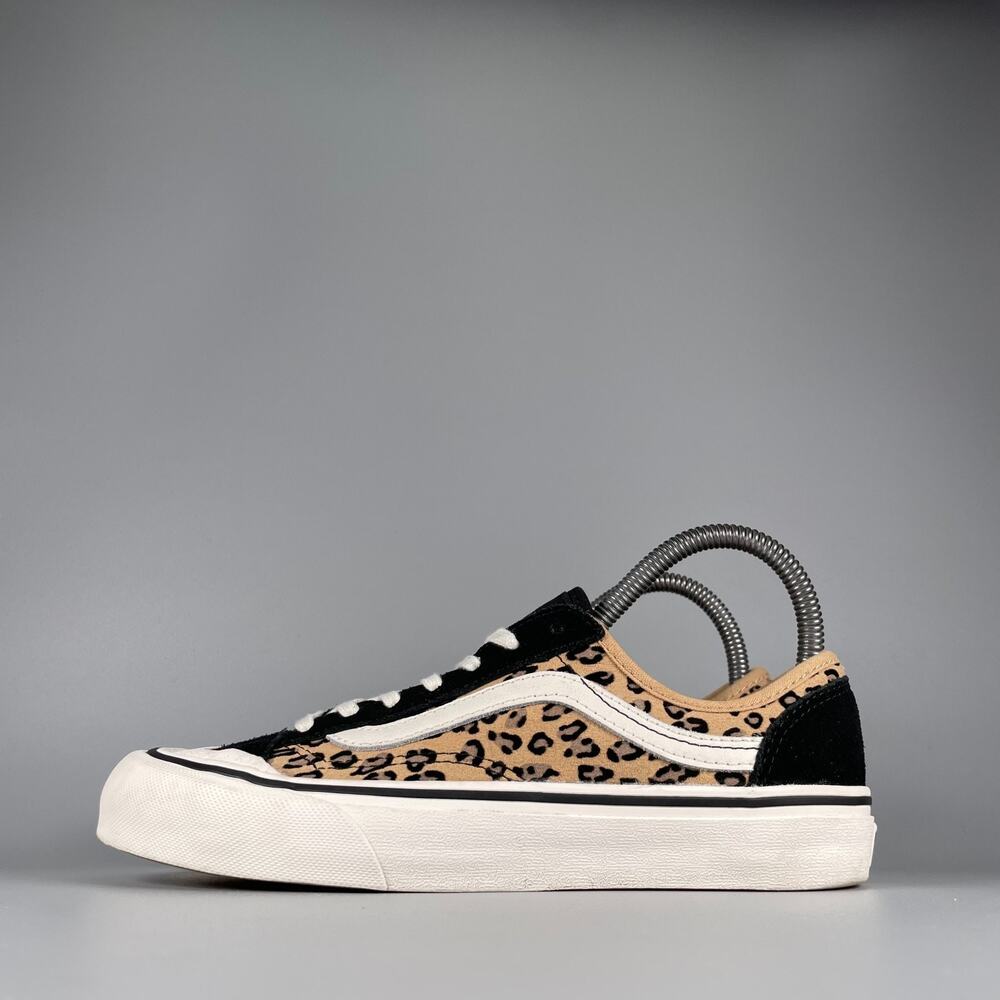 Vans Style 36 Decon Sf Women's 7 Leopard Casual Athletic Shoes Skate Sneaker EUC